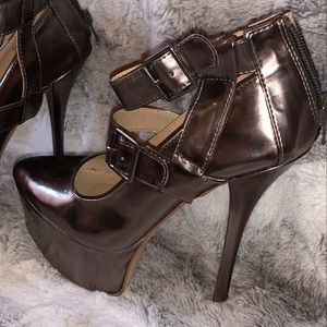 New Metallic Heels